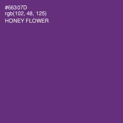#66307D - Honey Flower Color Image